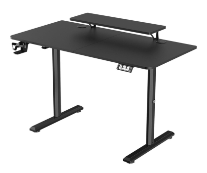 Mebel gamingowy Ultradesk HIGHLANDER Elektryczna regulacja Czarne